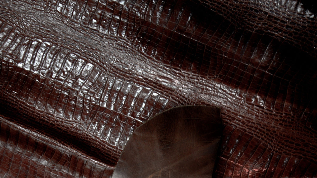 Kroko-Prägung im Detail