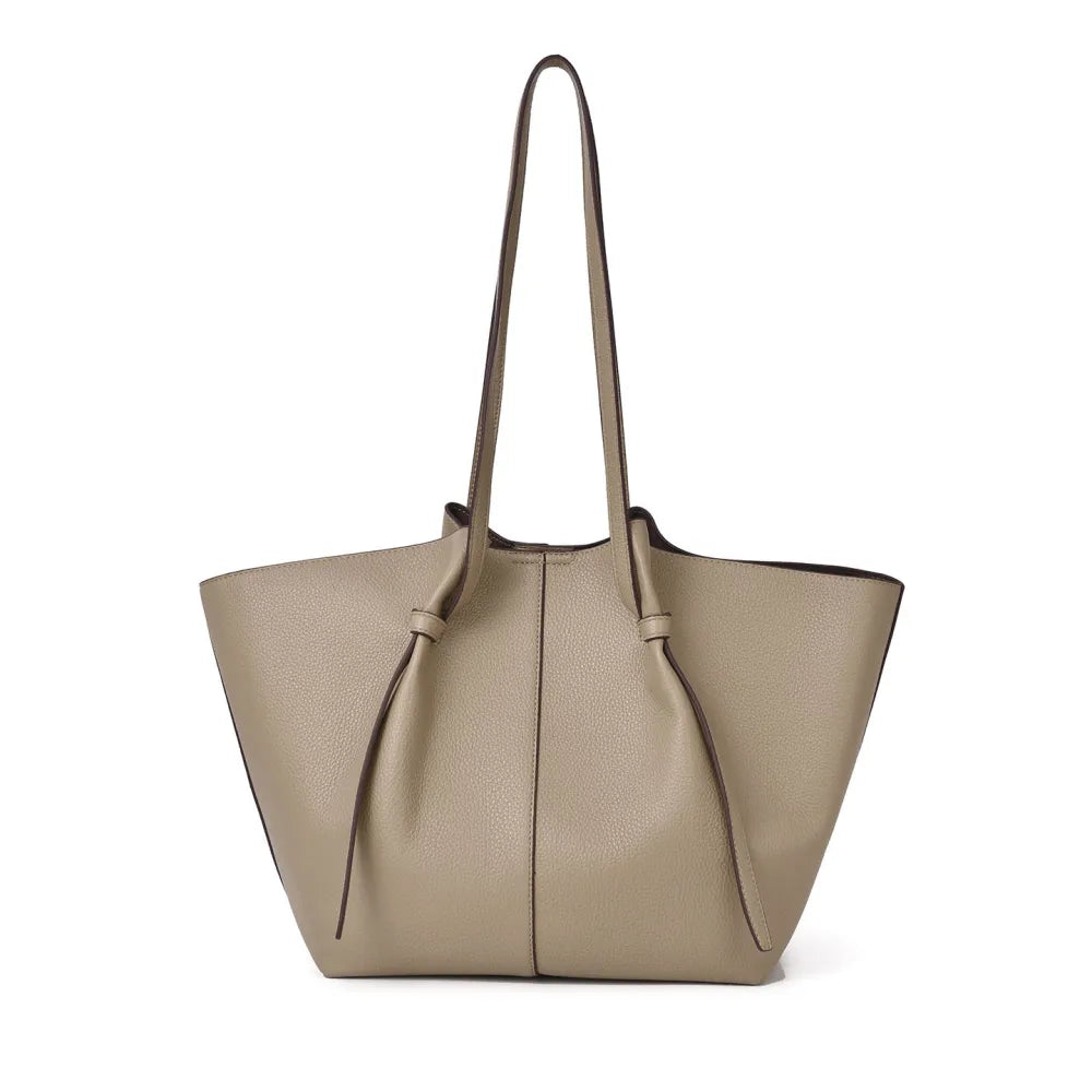 Laid-Back Tote Bag – Khaki